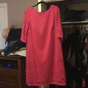 Never worn hot pink dress